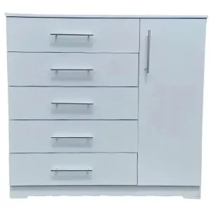 1 Door Small Wardrobe With Drawers