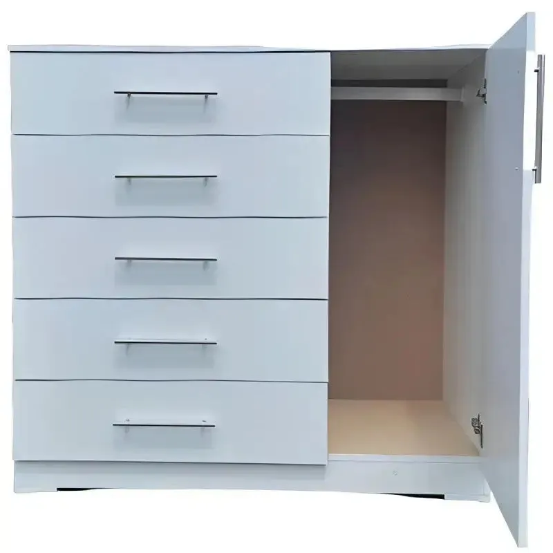 1 Door Small Wardrobe With Drawers