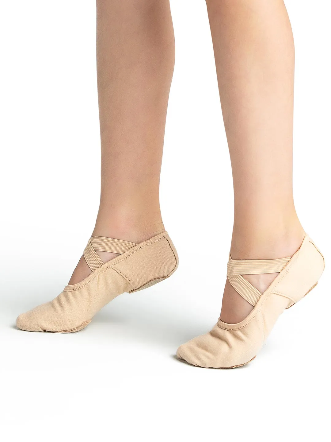 2037C (S60, LSN, Mok, NUDE) Hanami Ballet Shoe - Child