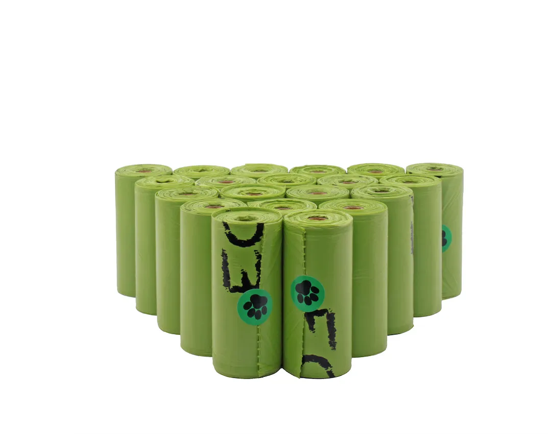 300-Count Biodegradable Poop Bags with Dispenser