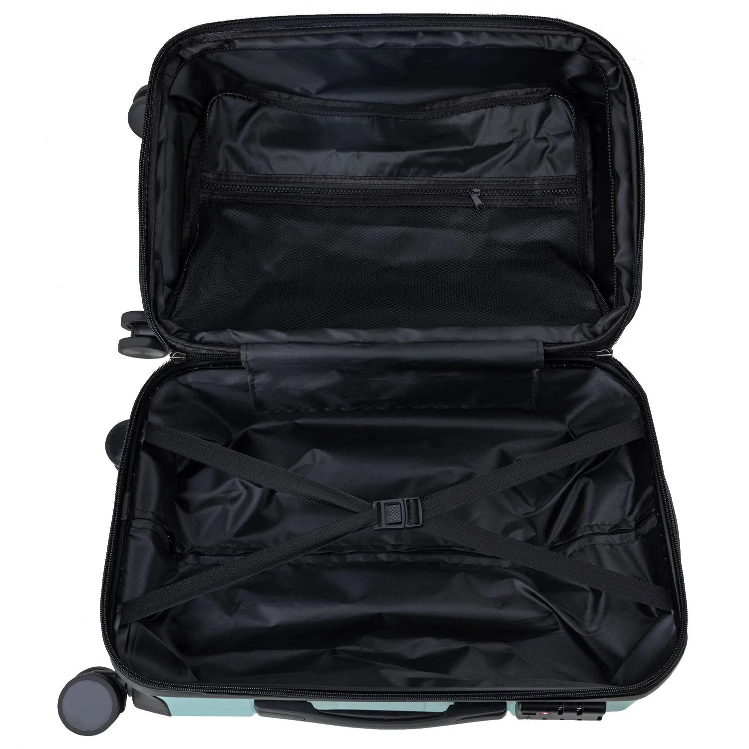 3PC Hard Shell Luggage Set w/ TSA Lock & 360 Wheels - Olympus