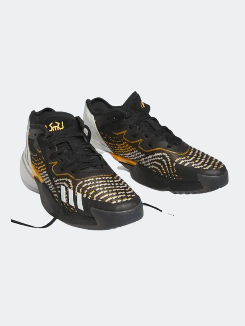 Adidas D.O.N. Issue 4 Men Basketball Shoes Black/Gold