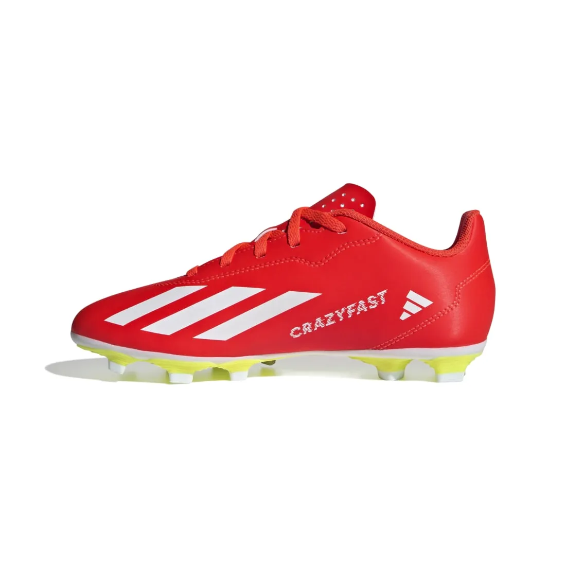 Adidas X Crazyfast Club Flexible Ground Junior Football Boots Red