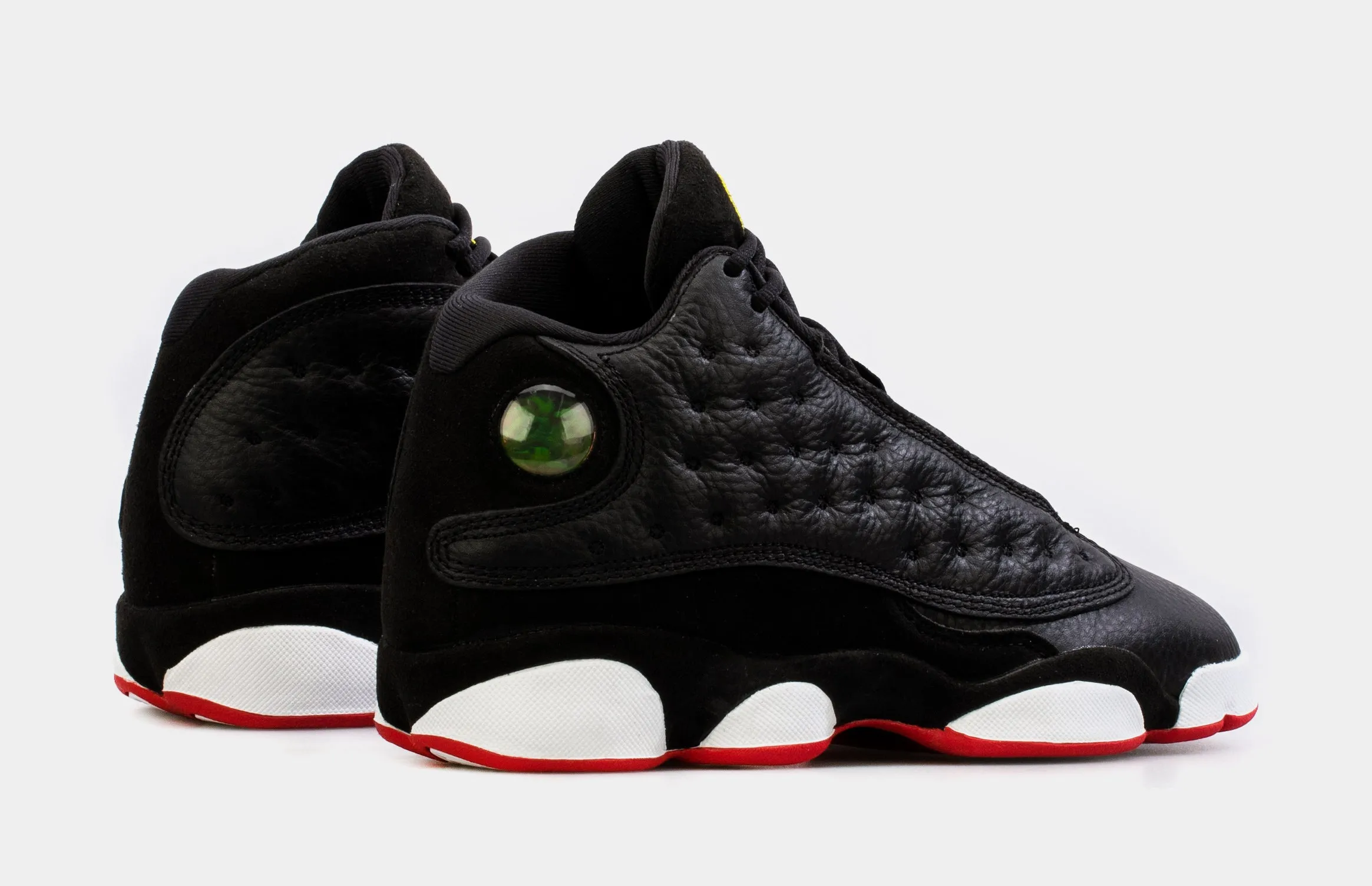 Air Jordan 13 Retro Playoffs Grade School Lifestyle Shoes (Black/Red) Free Shipping