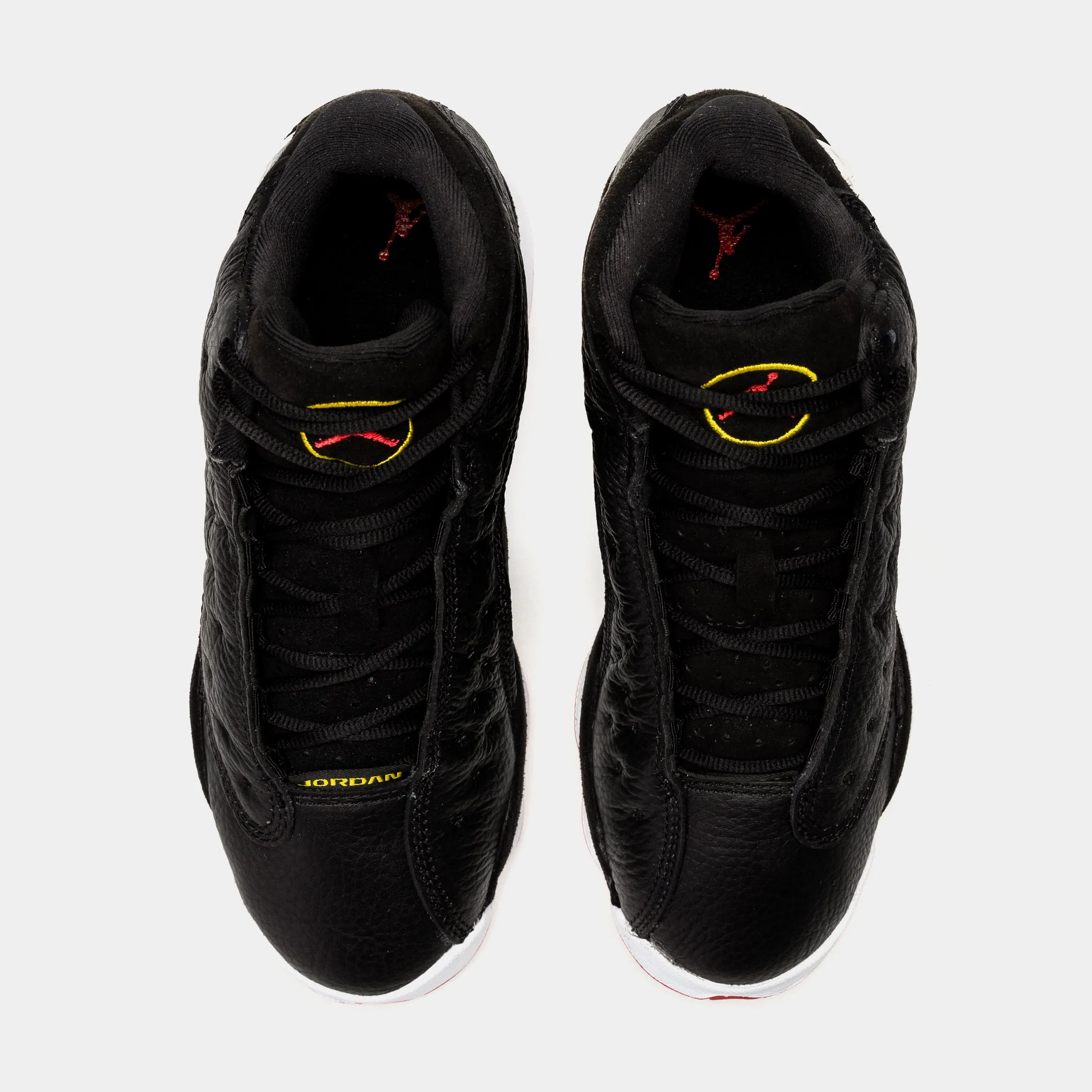 Air Jordan 13 Retro Playoffs Grade School Lifestyle Shoes (Black/Red) Free Shipping