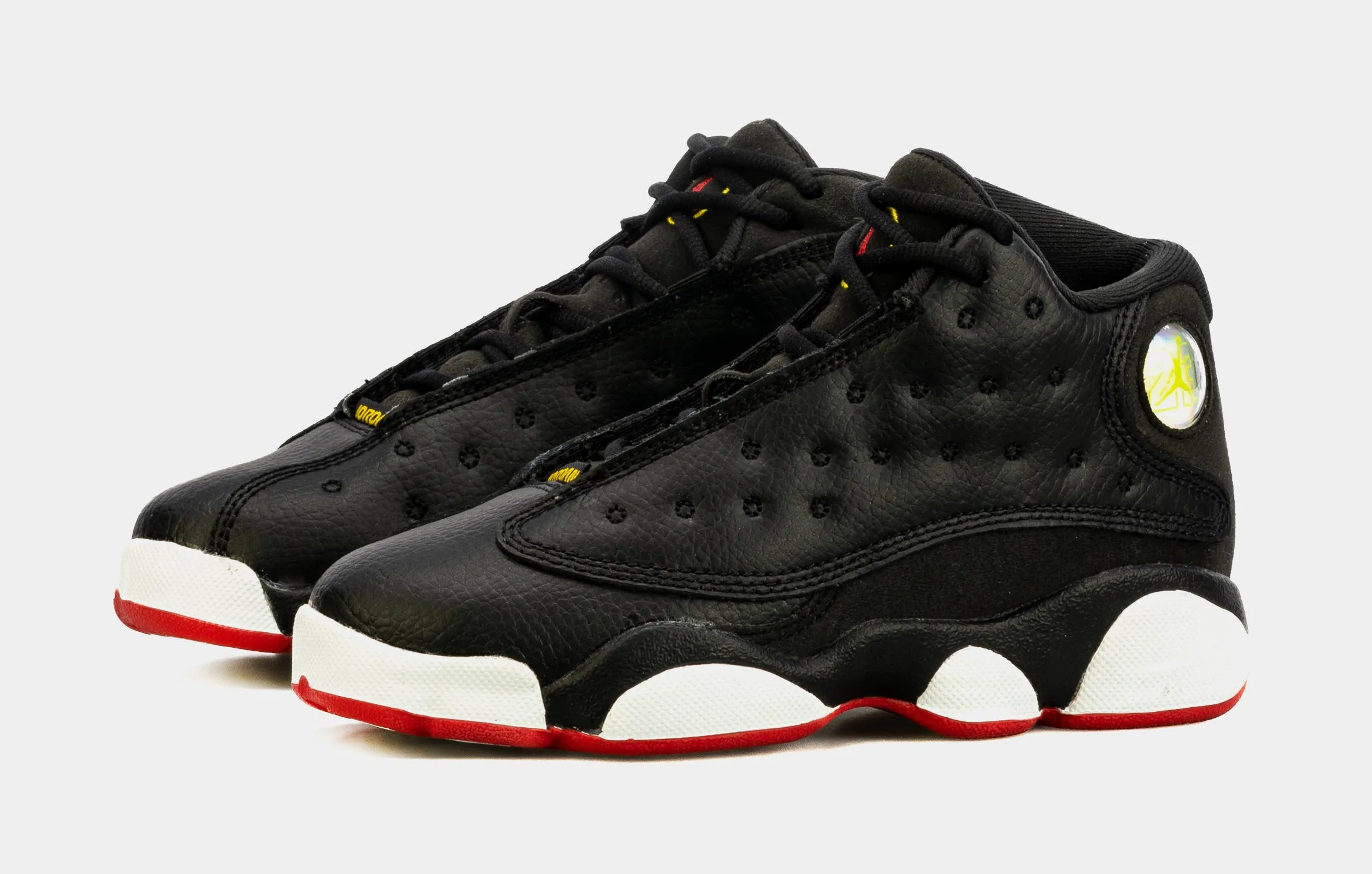 Air Jordan 13 Retro Playoffs Preschool Lifestyle Shoes (Black) Free Shipping