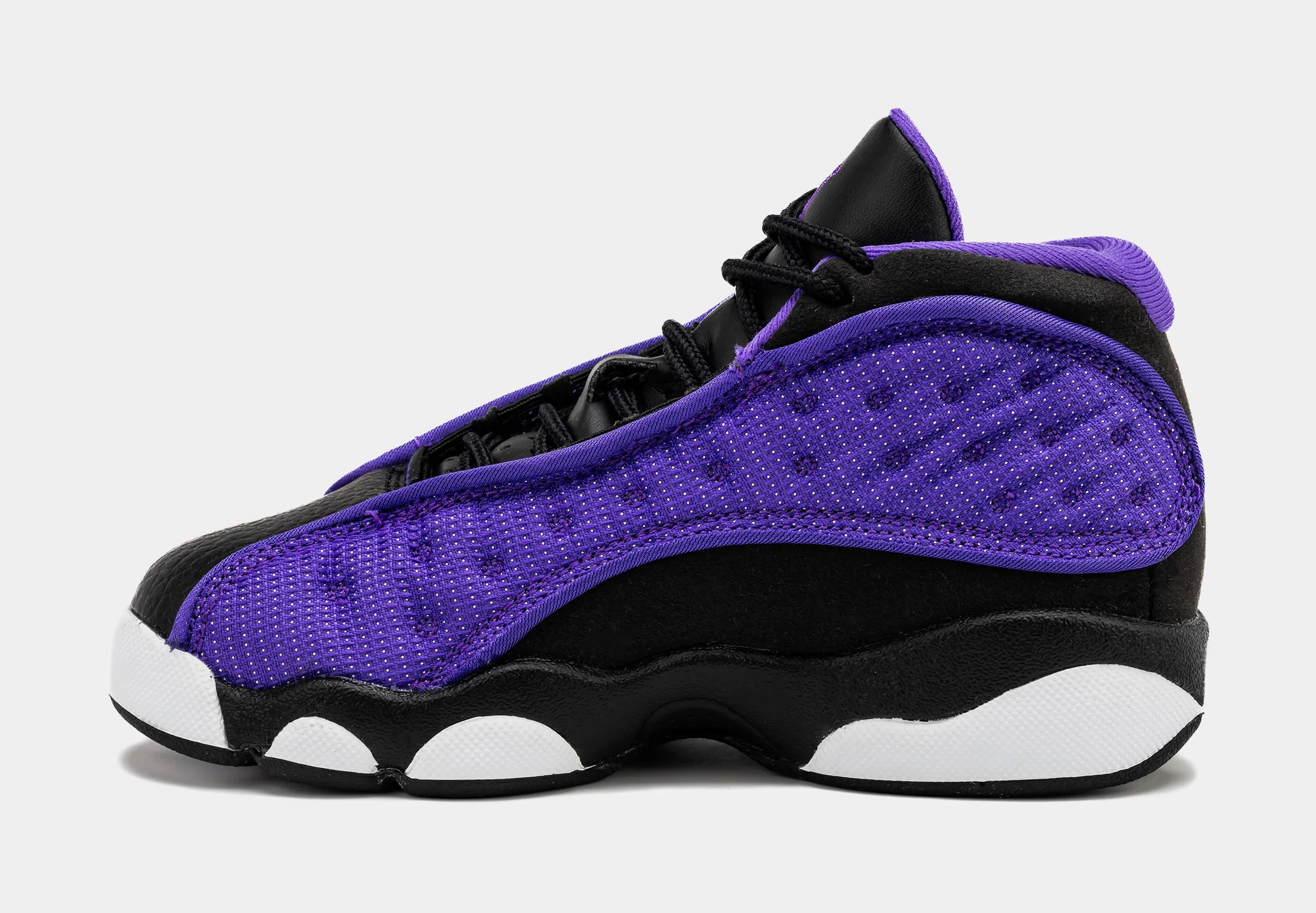 Air Jordan 13 Retro Purple Venom Preschool Lifestyle Shoes (Black/Purple)