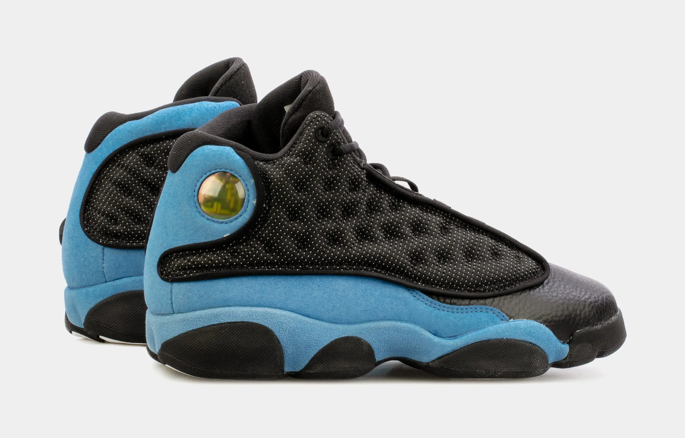 Air Jordan 13 Retro University Blue Grade School Lifestyle Shoes (Black/Blue) Free Shipping