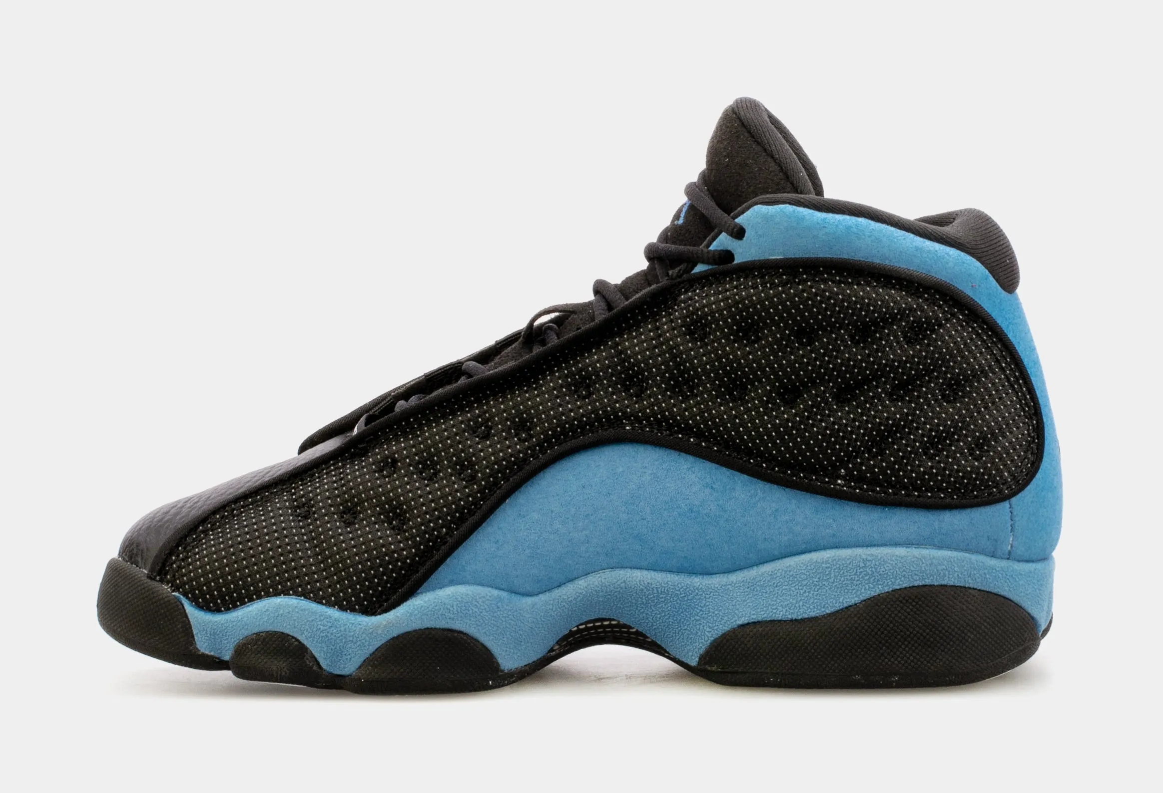 Air Jordan 13 Retro University Blue Grade School Lifestyle Shoes (Black/Blue) Free Shipping