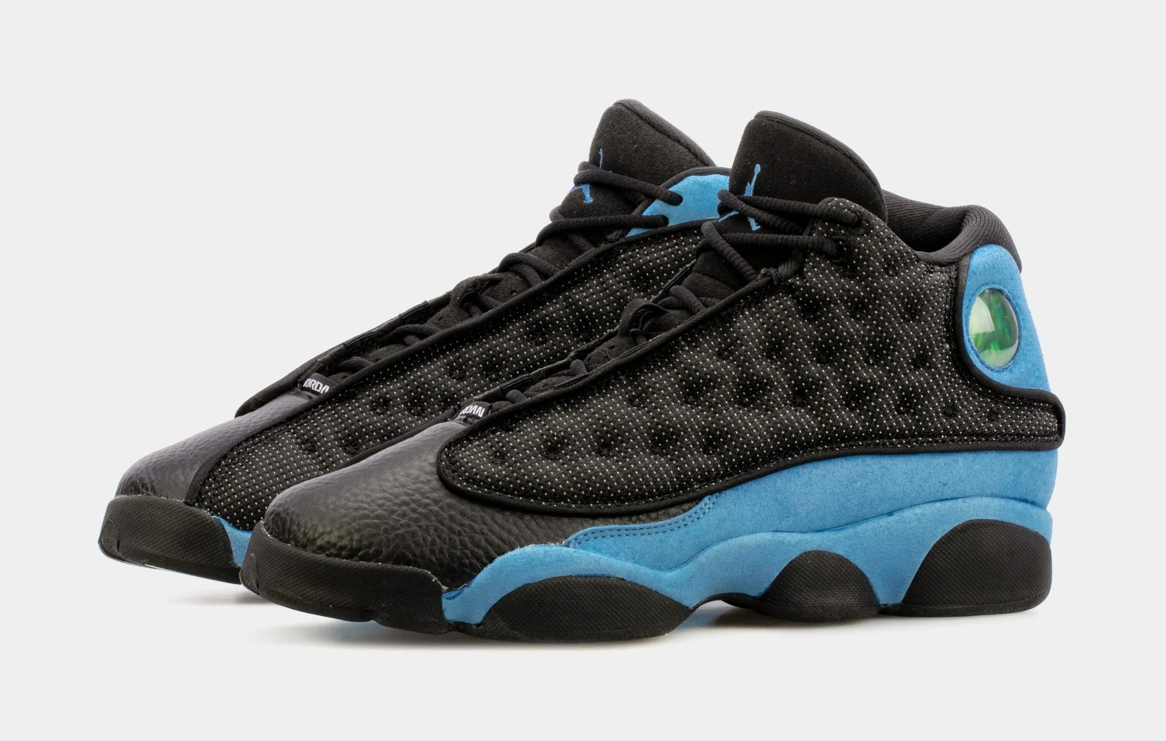 Air Jordan 13 Retro University Blue Grade School Lifestyle Shoes (Black/Blue) Free Shipping