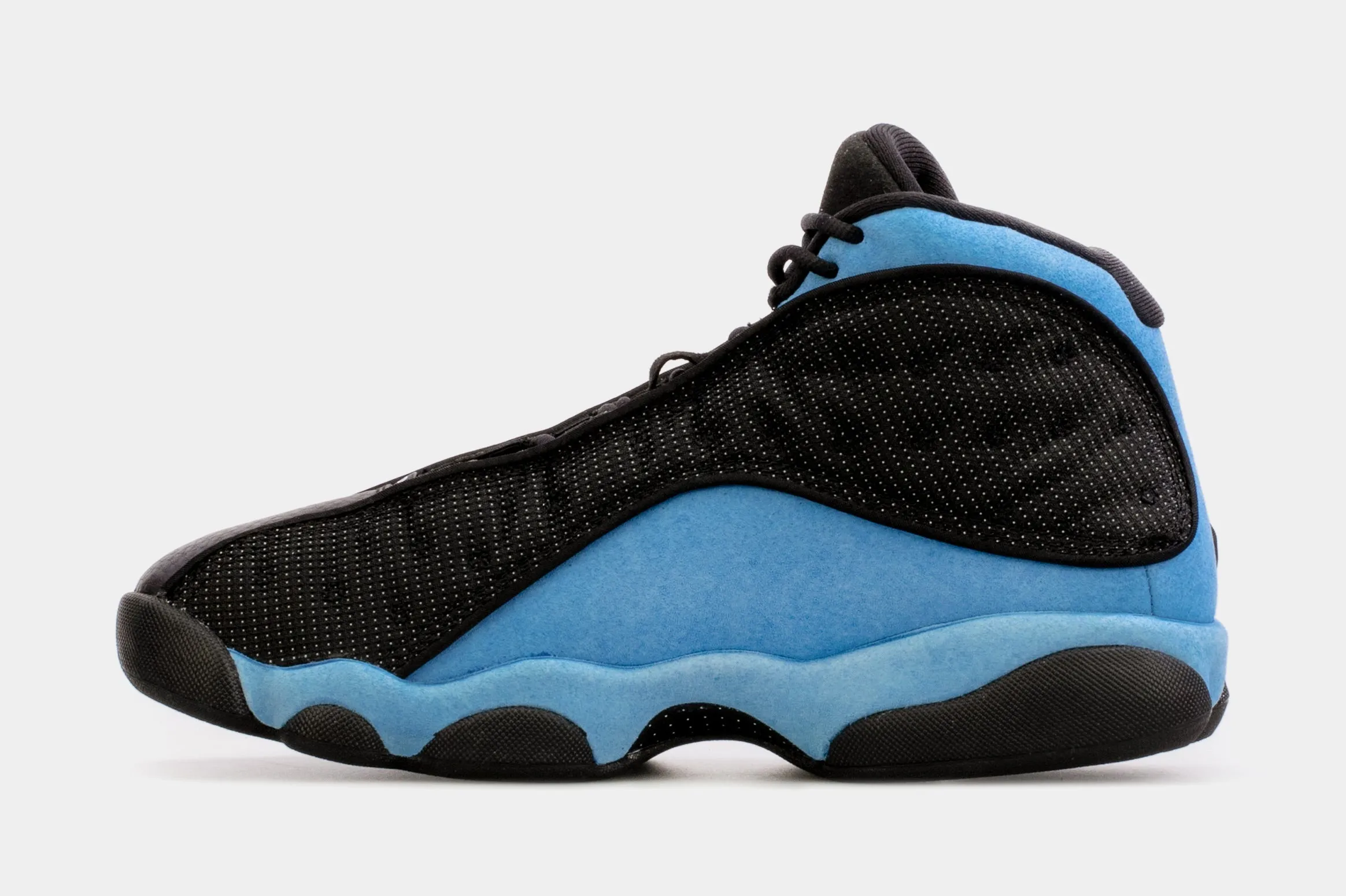 Air Jordan 13 Retro University Blue Mens Lifestyle Shoes (Black/Blue) Free Shipping