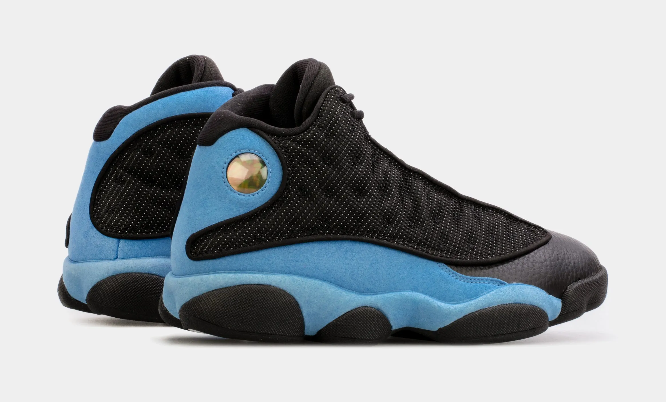 Air Jordan 13 Retro University Blue Mens Lifestyle Shoes (Black/Blue) Free Shipping