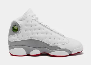 Air Jordan 13 Retro Wolf Grey Grade School Lifestyle Shoes (White/Grey) Free Shipping