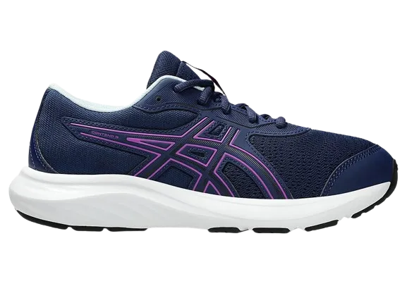 ASICS CONTEND 9 GS - KIDS - BLUE EXPENSE/BOLD MAGENTA