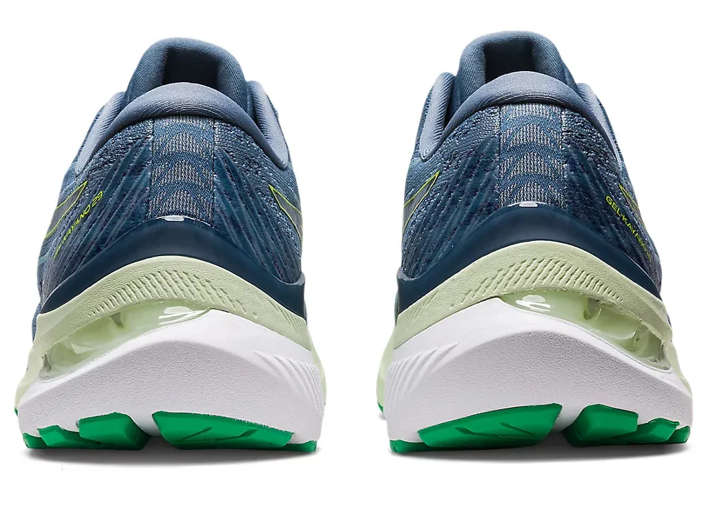 Asics Gel-Kayano 29 Men's Running Shoes - Steel Blue/Lime Zest