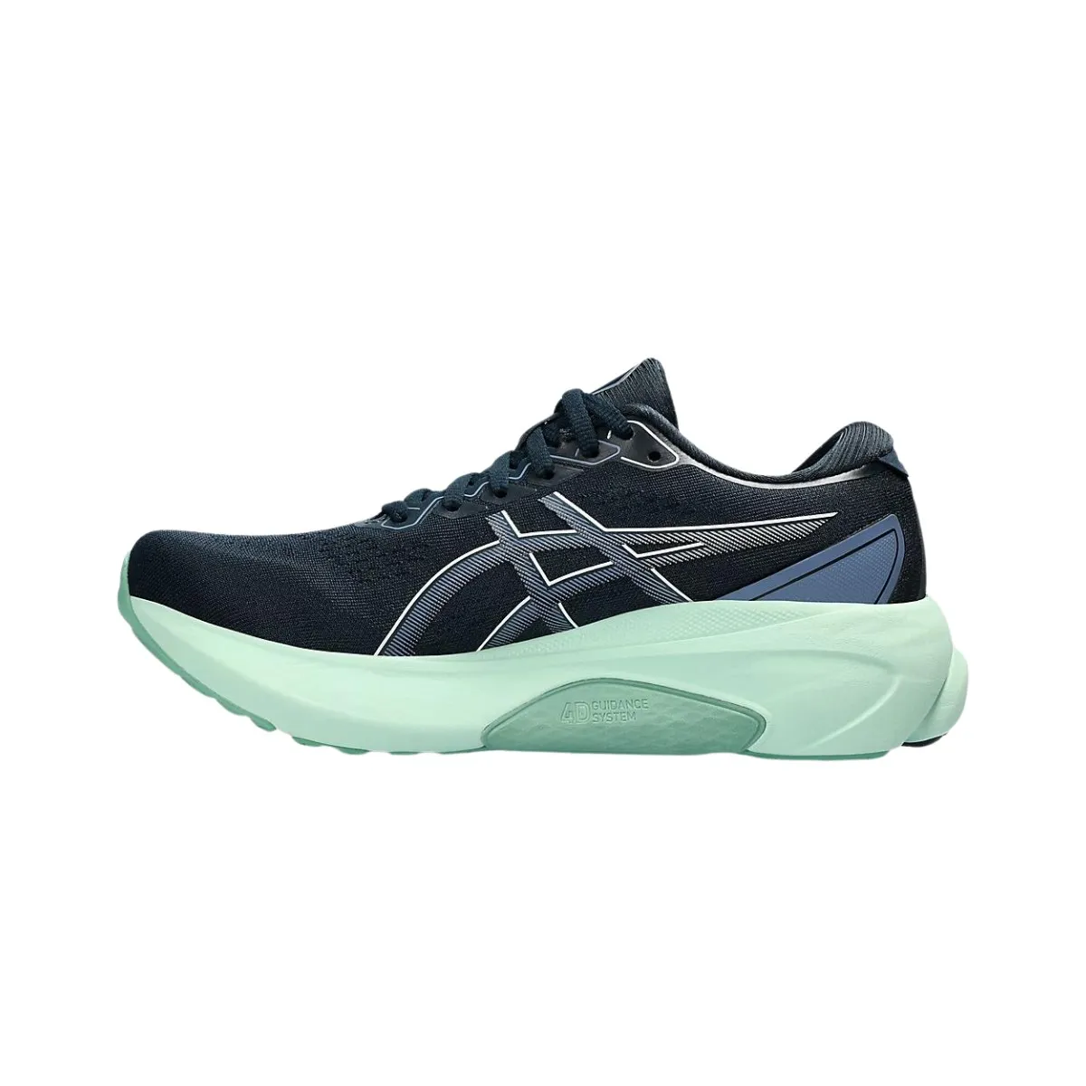 Asics Gel-Kayano 30 Navy Blue Lime SS24 Women's Running Shoes