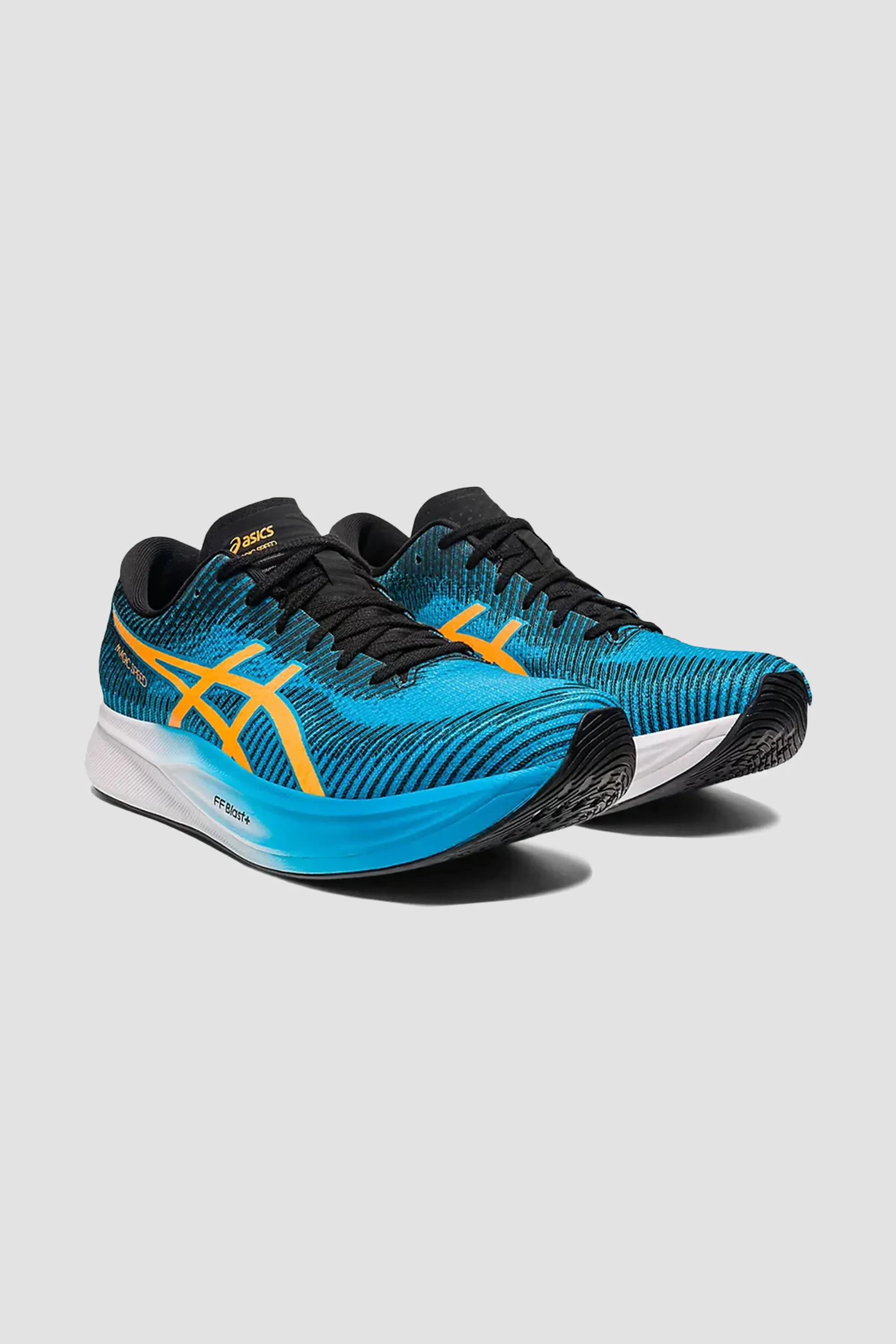 ASICS Men's Magic Speed 2 in Island Blue/Orange Pop