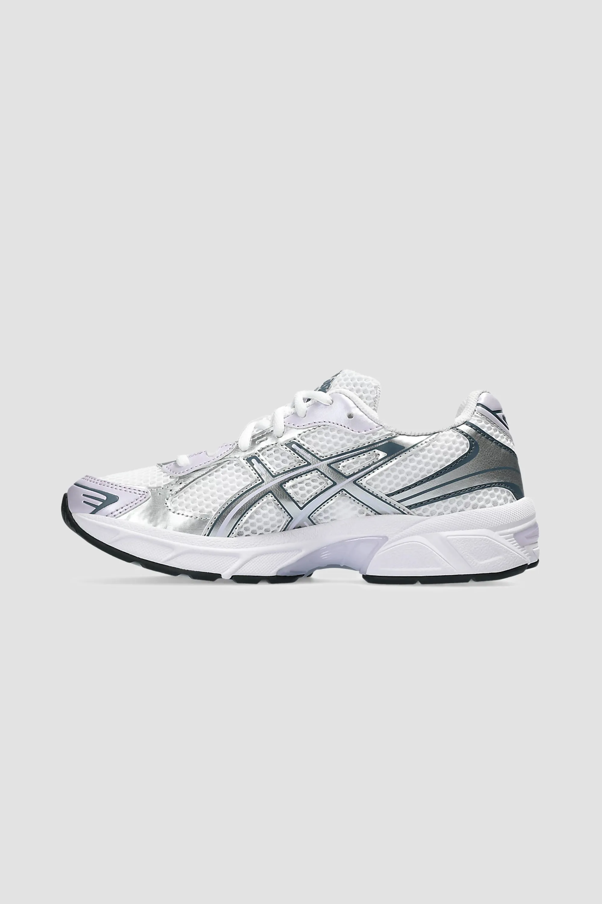 Asics Women's Gel-1130 in White/Faded Ash Rock