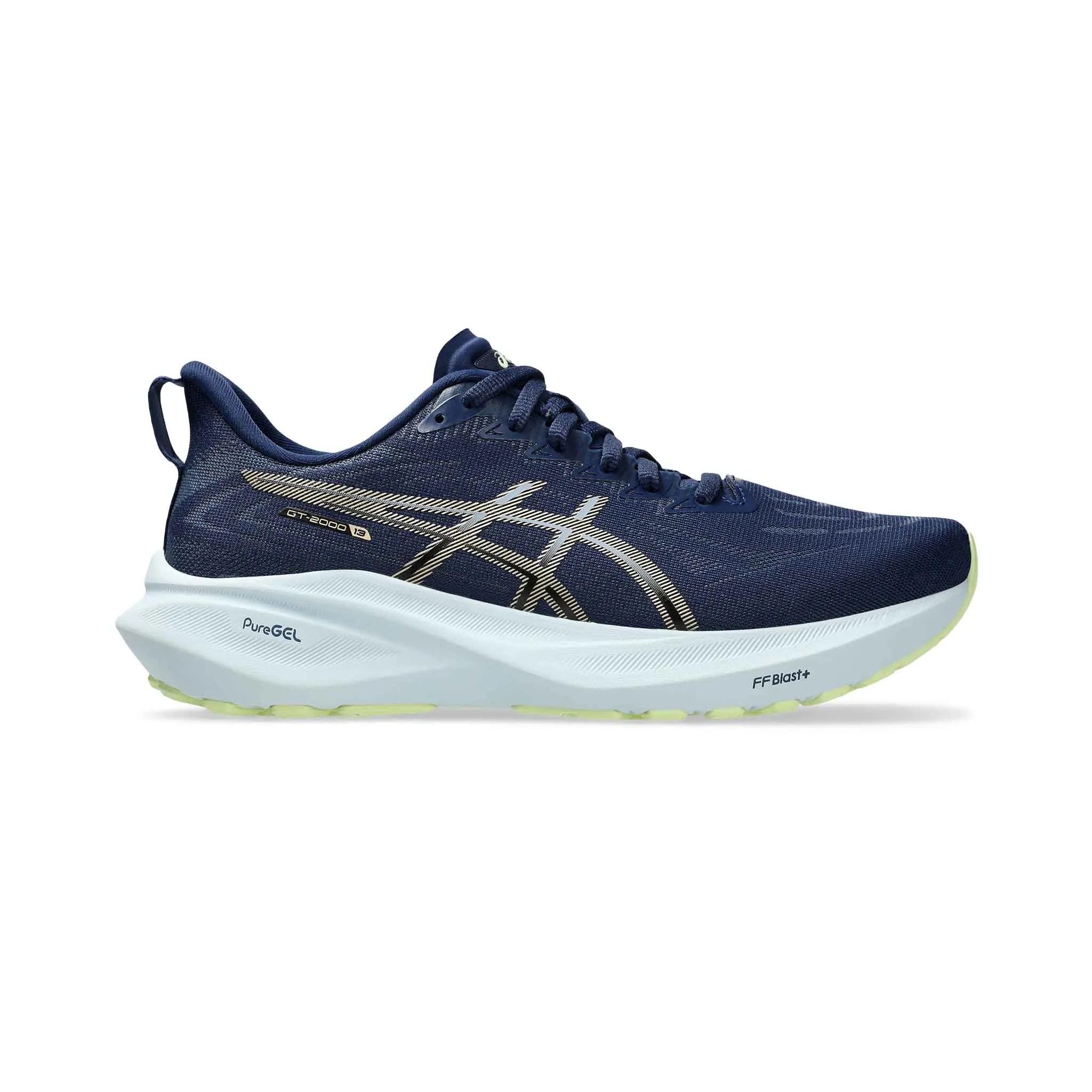 ASICS | Women's GT-2000 13 Running Shoes - Blue Expanse/Champagne