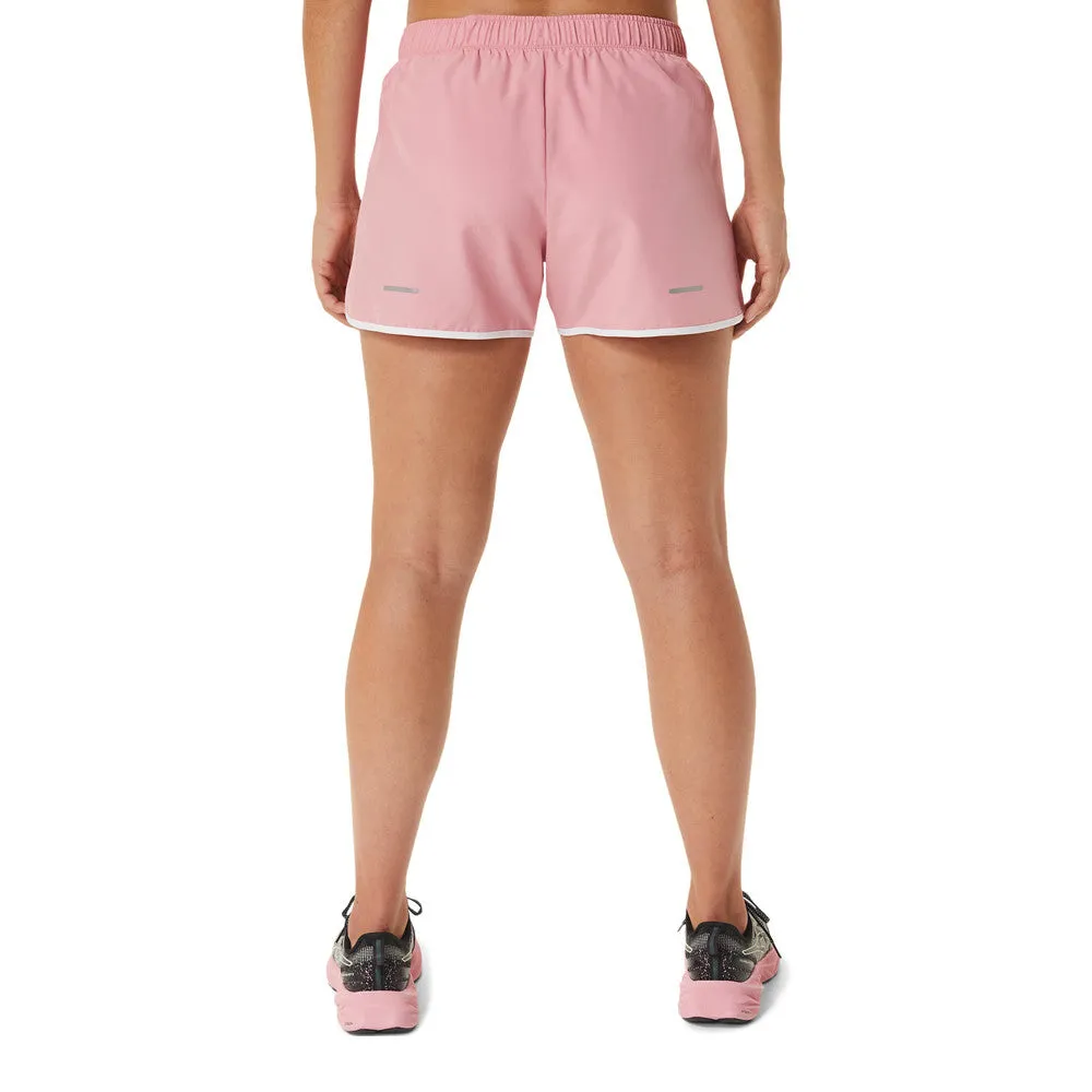 Asics Women's Icon Shorts 4" - Baby Pink