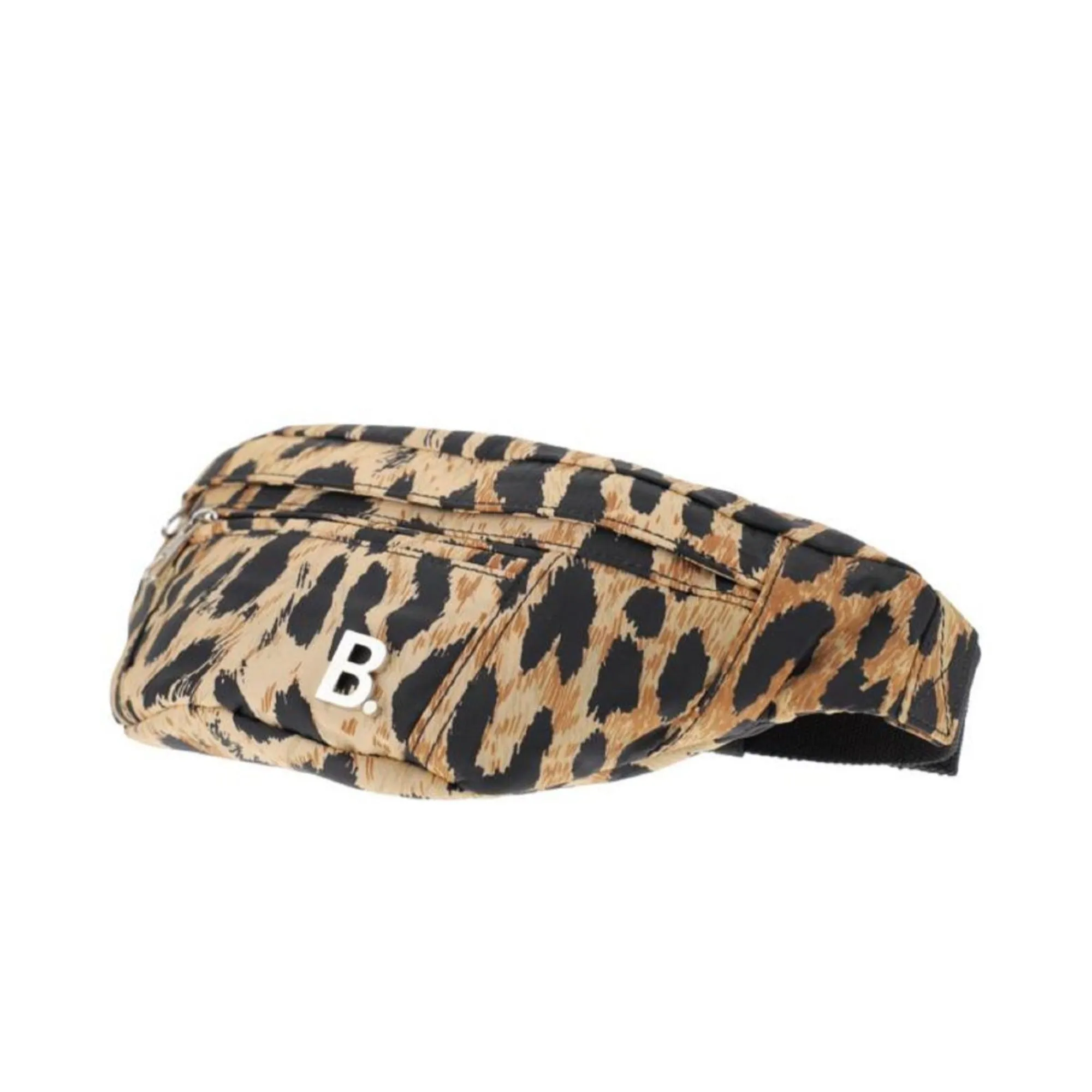 Balenciaga Nylon Leopard Print Belt Bag