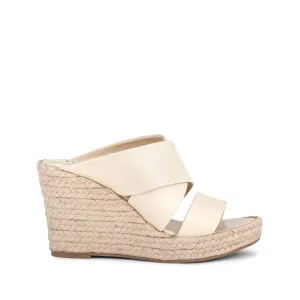 Bella Off White Espadrille Mules