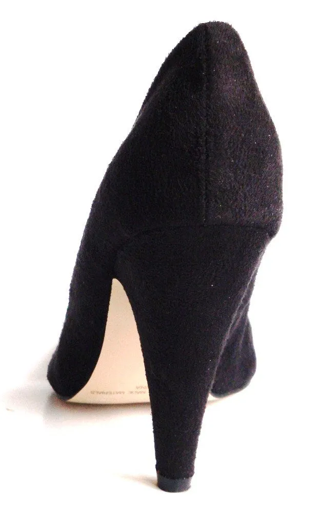 Black Sued Pumps - Karolyn