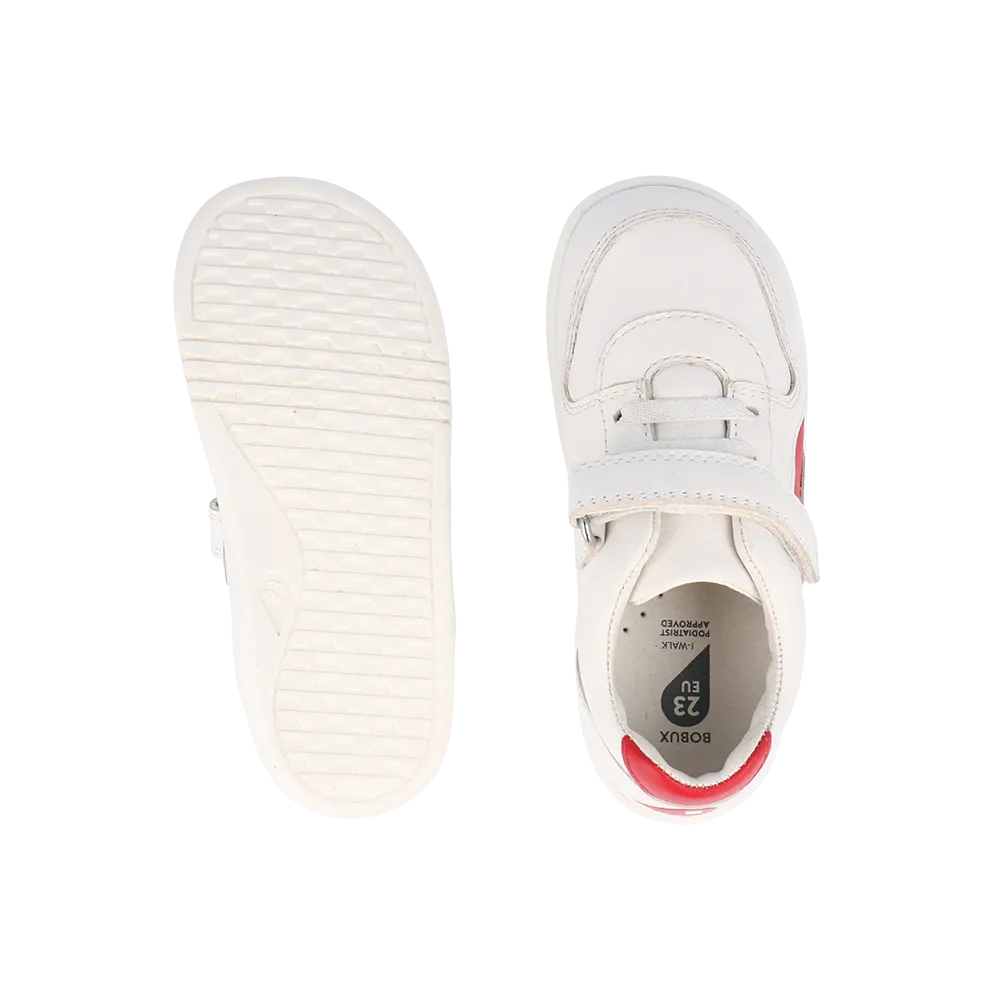 Bobux I-Walk Comet White   Red