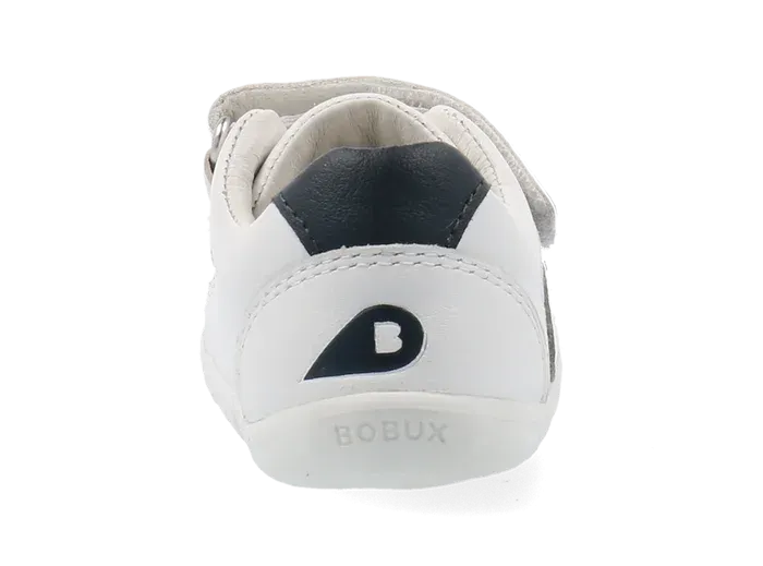 Bobux Step Up Comet - White   Navy