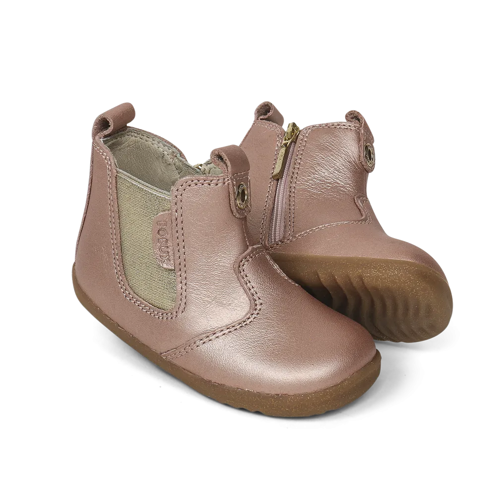 Bobux Step Up Jodhpur Rose Gold