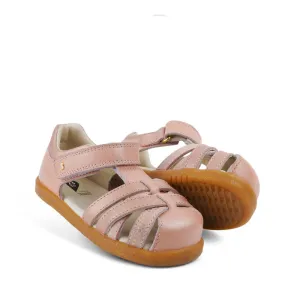 Bobux Step Up Toddlers Cross  Jump Sandal Dusk Pink 731101