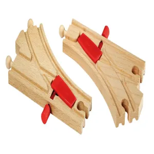 BRIO Tracks - Mechanical Switches 2 pieces 33344