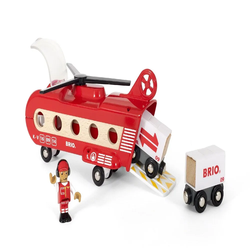 BRIO Vehicle - Cargo Transport Helicopter 8 pcs 33886