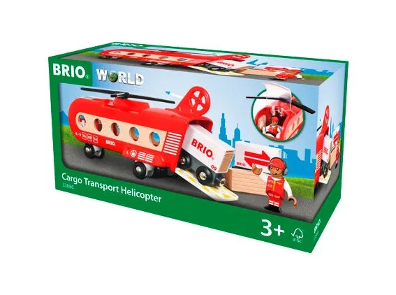 BRIO Vehicle - Cargo Transport Helicopter 8 pcs 33886