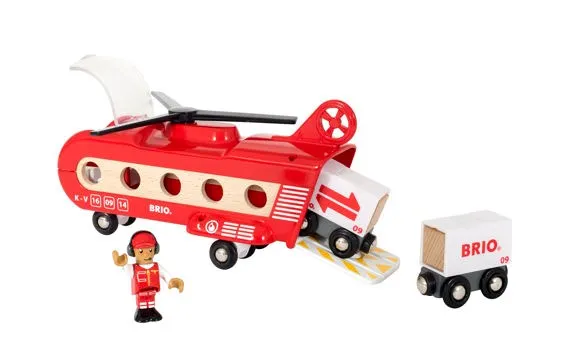 BRIO Vehicle - Cargo Transport Helicopter 8 pcs 33886