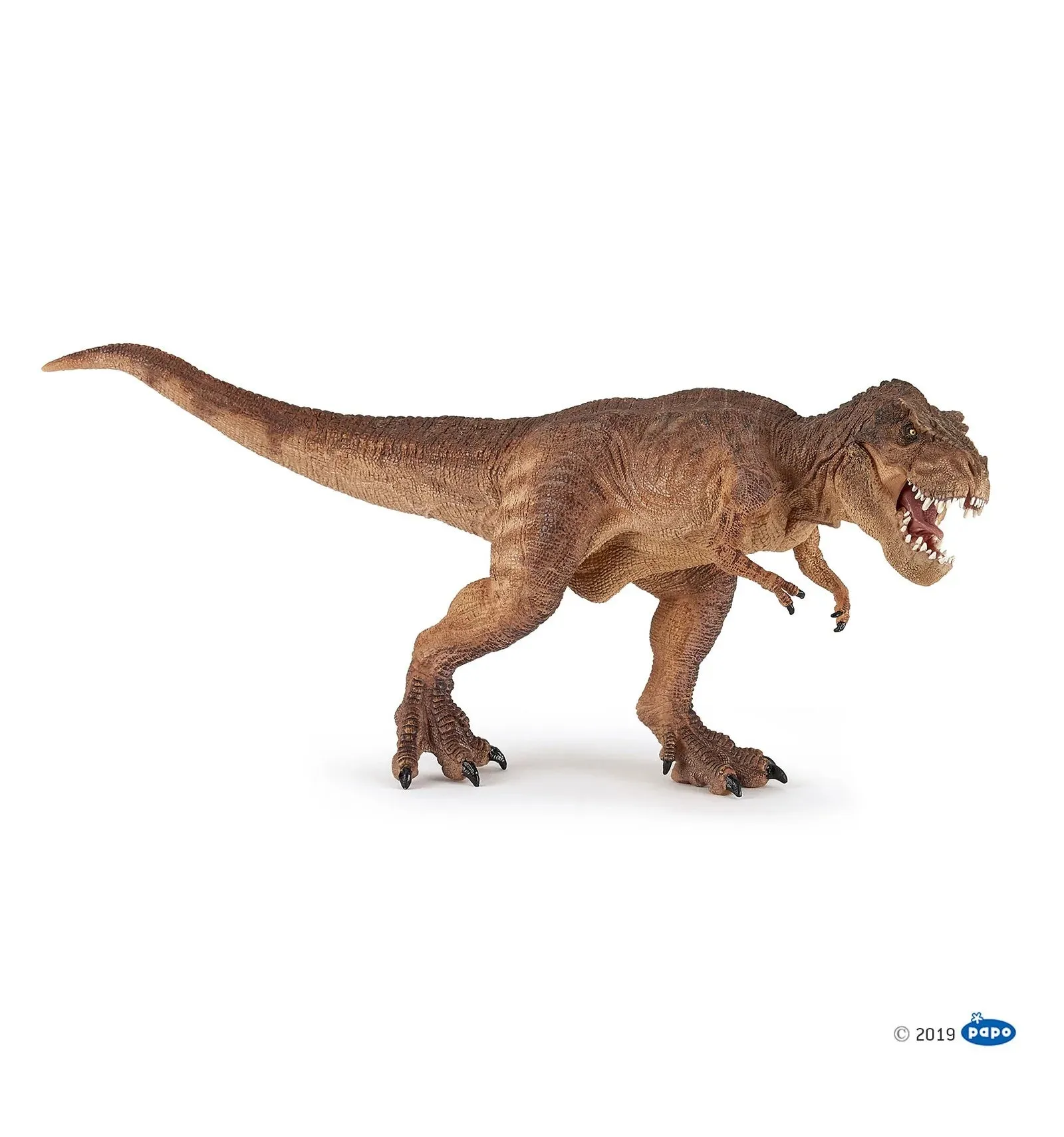 Brown Running T Rex