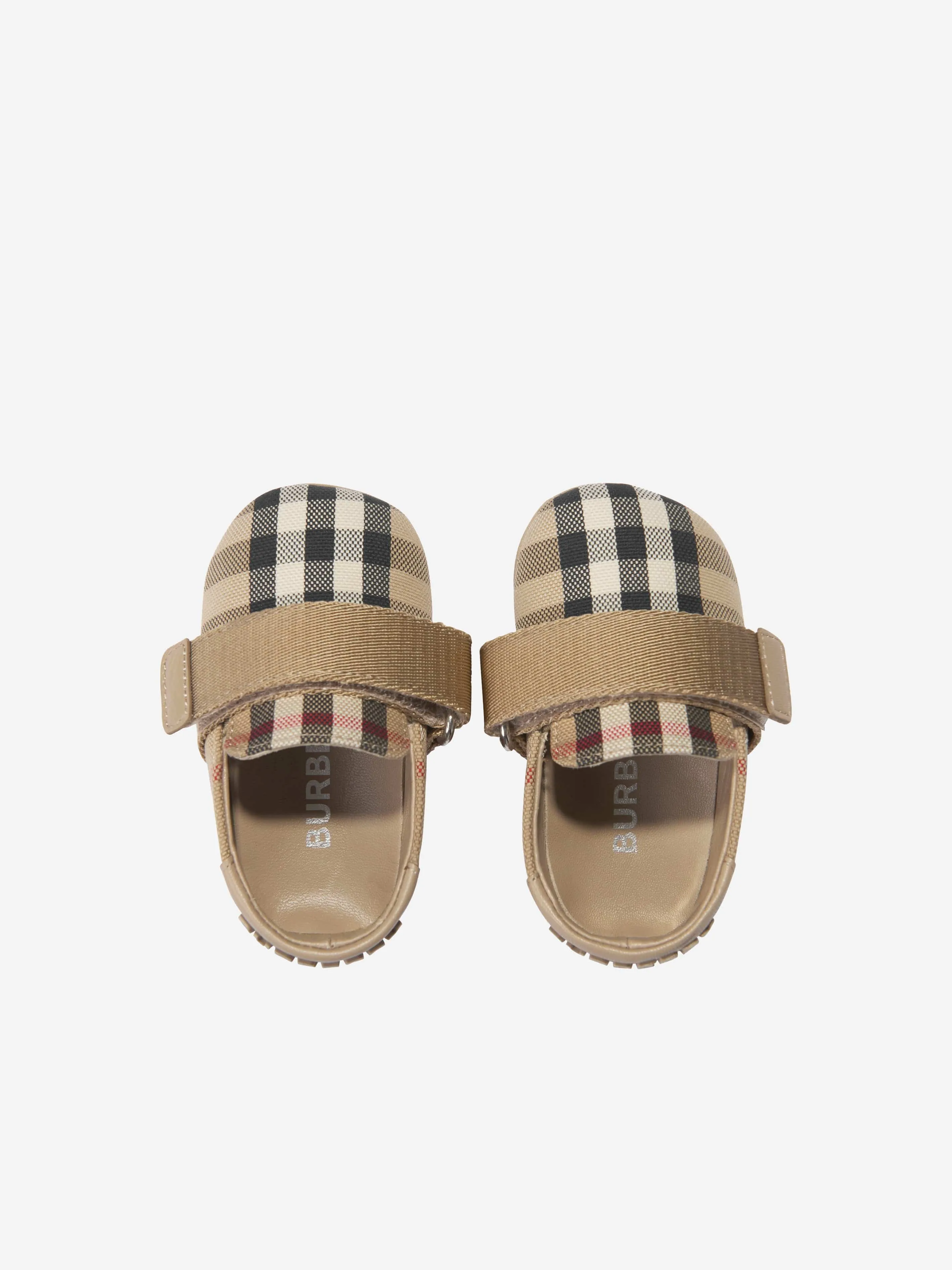 Burberry Baby Pre-Walkers in Archive Beige Check