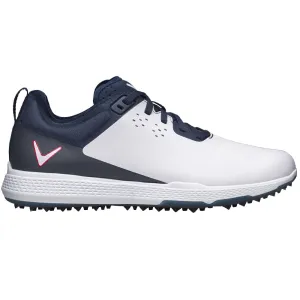 Callaway Nitro Pro Spikeless Shoes - White/Navy/Red