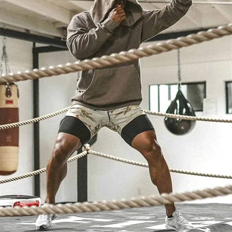 Camo Running Shorts