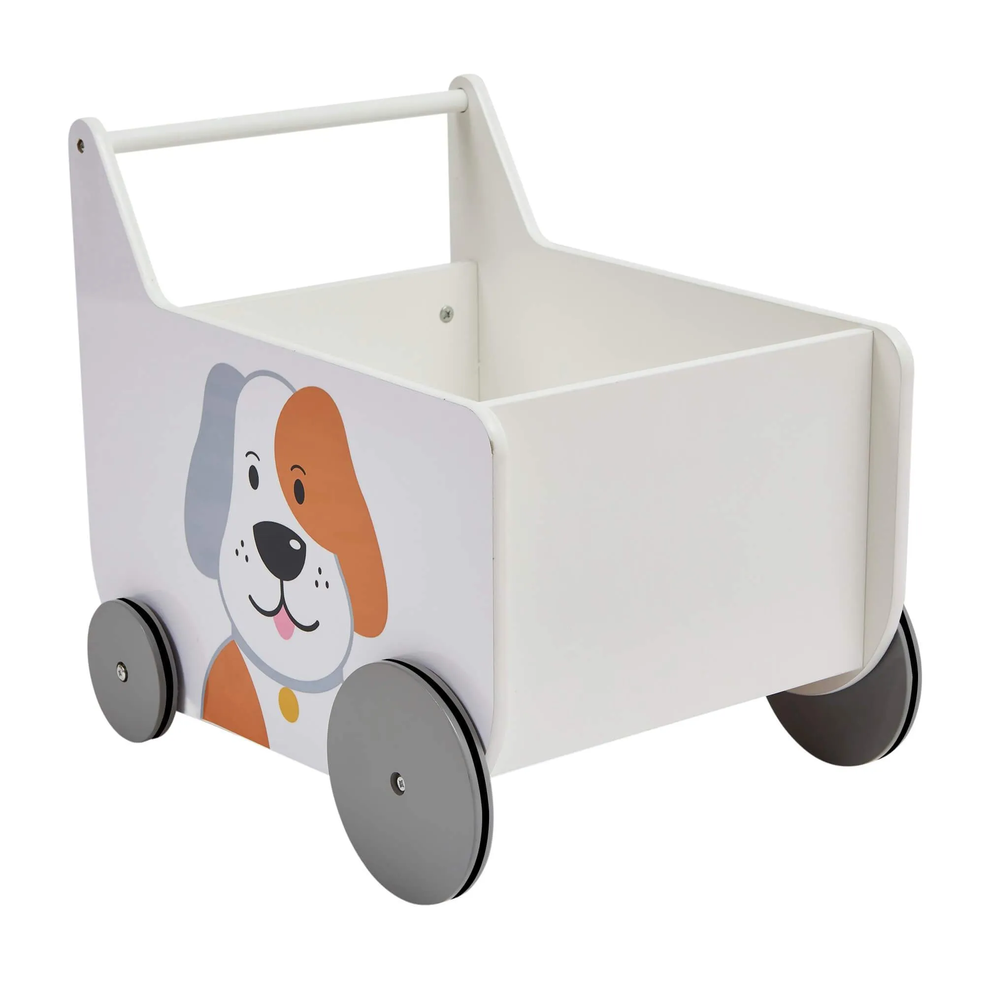 Cat & Dog Push Along Walker | Storage Cart