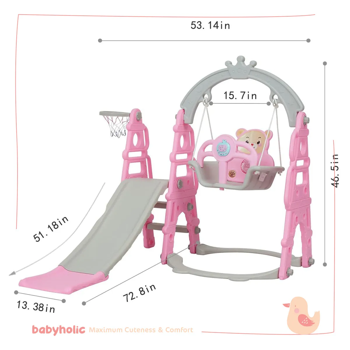 Climber and Swing Set