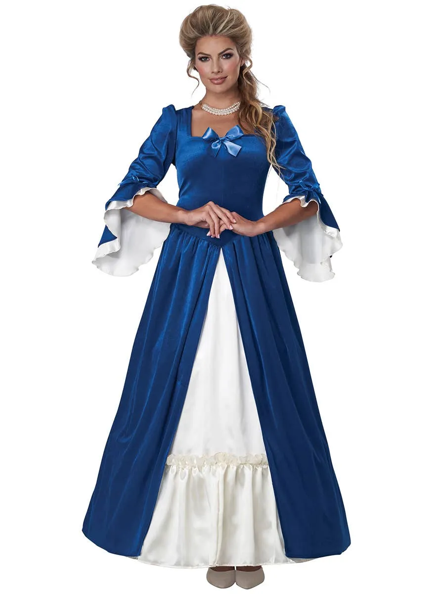 Colonial Era Womens Deluxe Martha Washington Costume