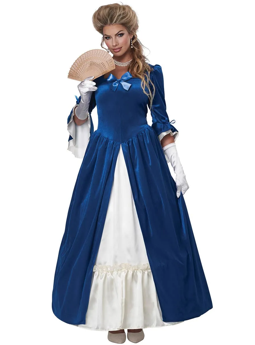 Colonial Era Womens Deluxe Martha Washington Costume