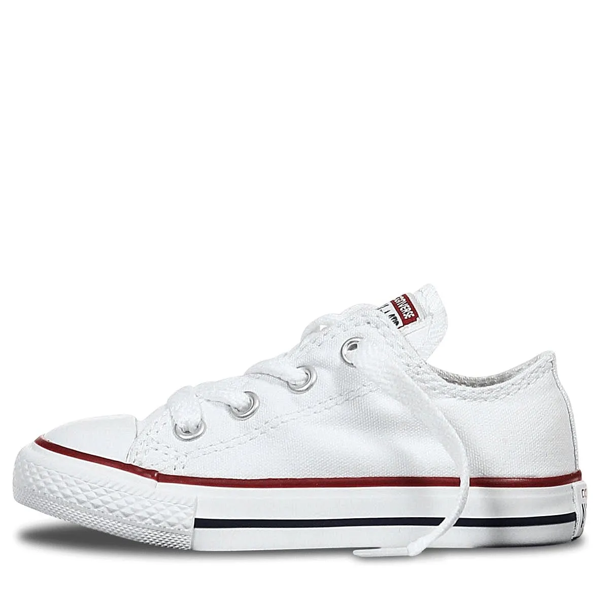 CONVERSE KIDS CHUCK TAYLOR ALL STARS LOW TOP WHITE SHOE