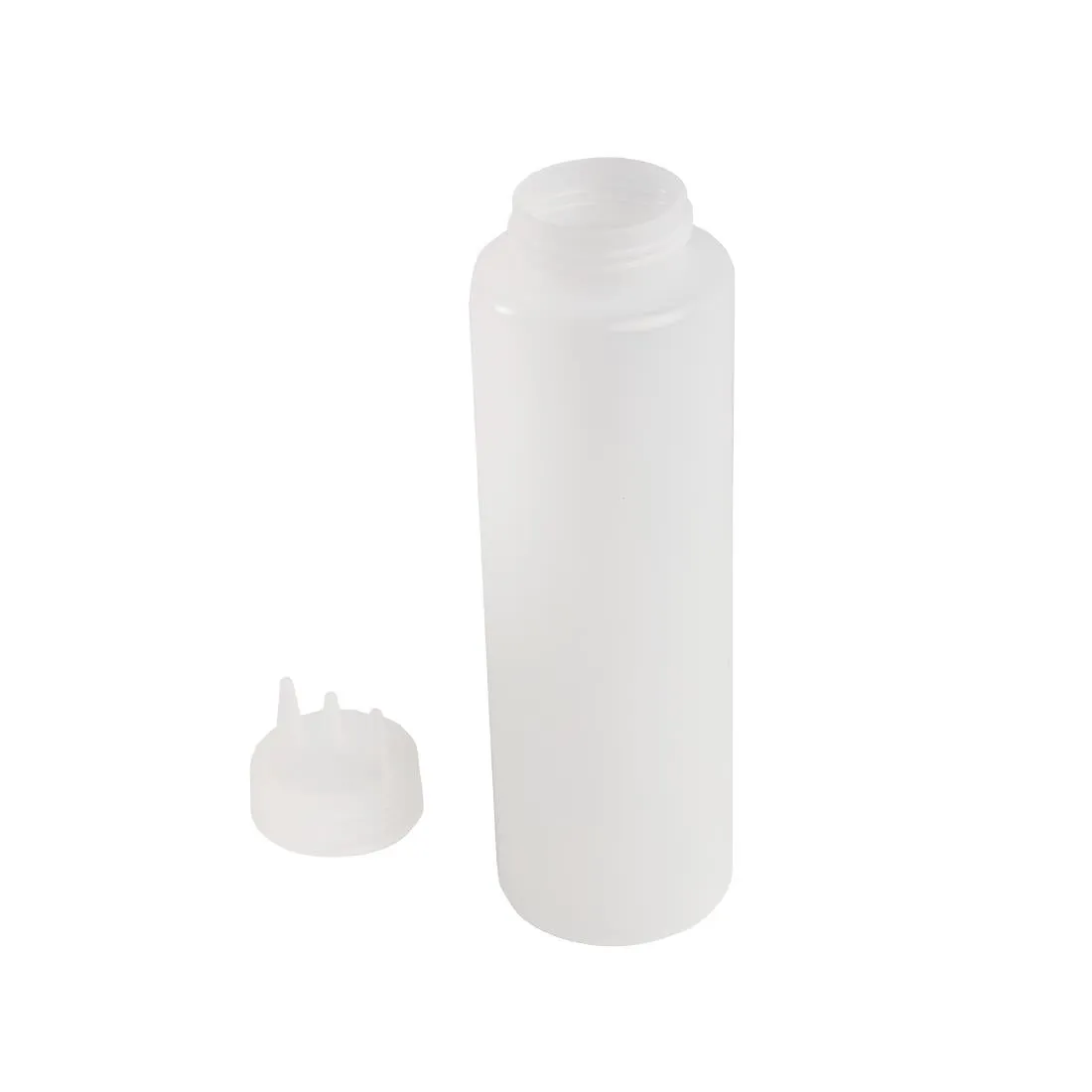 CW726 Vogue Clear 3 Noz zle Squeeze Bottle 36oz