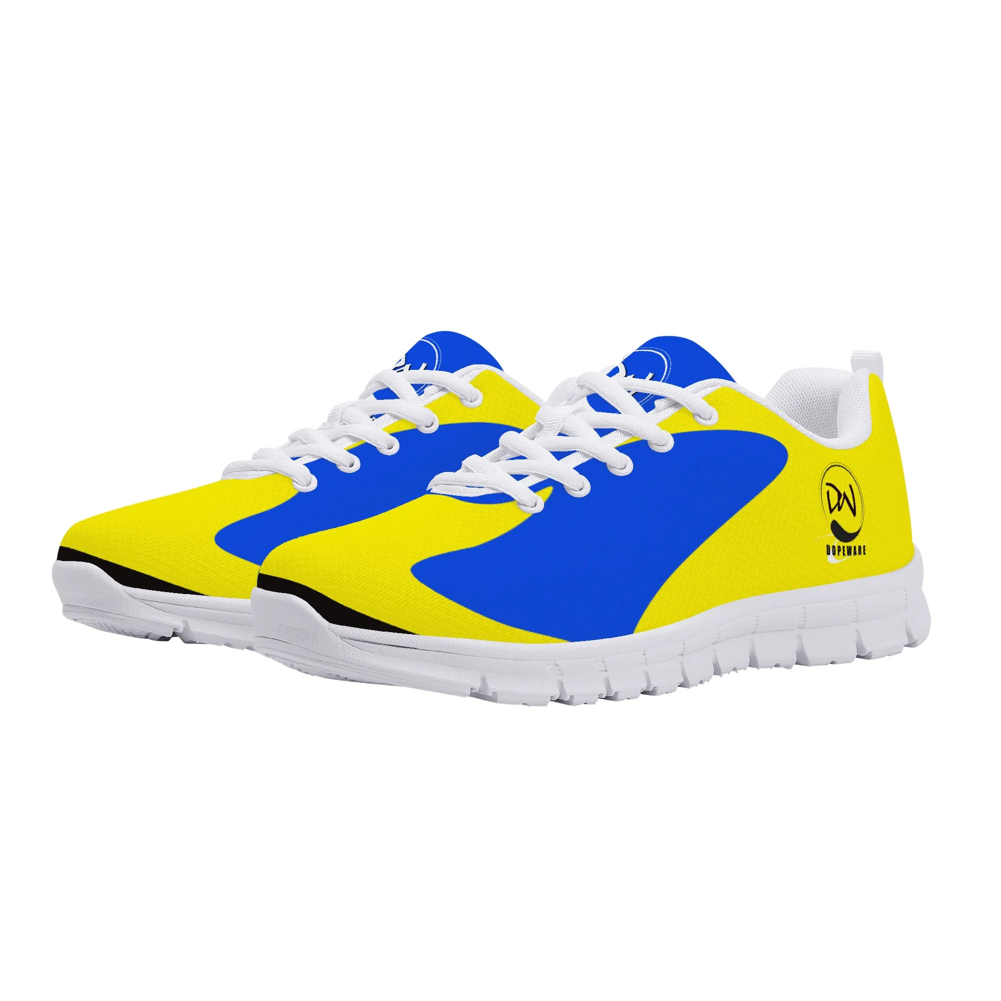 D23 Sneakers - yellow and blue