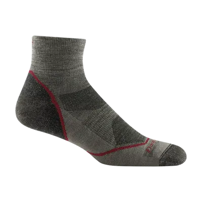 Darn Tough Men's Light Hiker Quarter Lightweight Hiking Sock