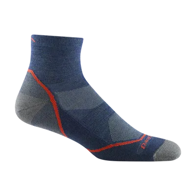 Darn Tough Men's Light Hiker Quarter Lightweight Hiking Sock