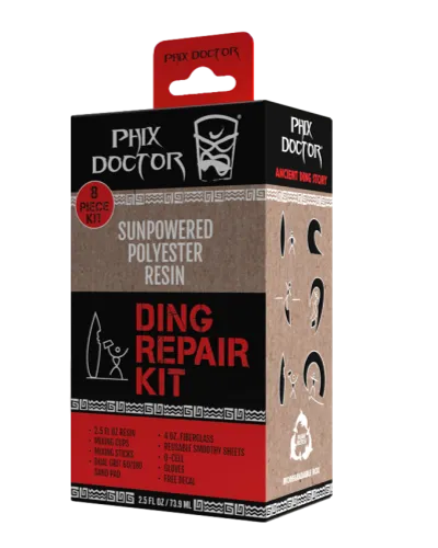 Ding Repair - Sun Cure Polyester Kit 4oz by Phix Doctor