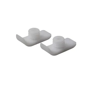 Drive Medical 10110 Walker Ski Glides, White, 1 Pair